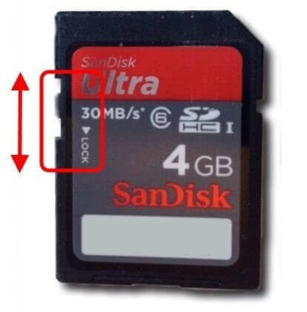 Сд карта диск защищен от записи как снять защиту