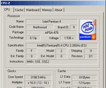 Intel Pentium 4 processors
