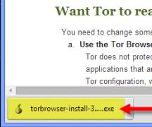 Πώς να χρησιμοποιήσετε το πρόγραμμα περιήγησης Tor: εγκατάσταση και διαμόρφωση