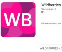 Wildberries application for computer Features of the Wildberries application