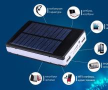 Power bank with fast charging The best power bank with a solar battery