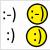 Schmollender Smiley.  Smileys aus Symbolen.  Die Bedeutung eines in Symbolen geschriebenen Emoticons.  Coole Emoticons aus Symbolen